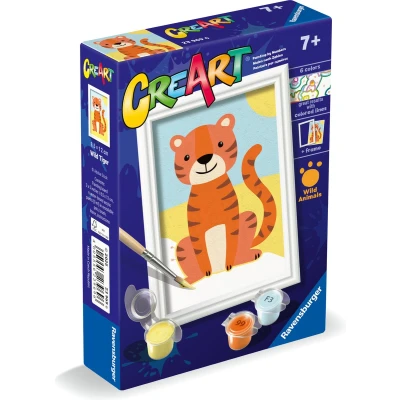 Afbeelding van Ravensburger Creart wilde tijger schilderen op nummer