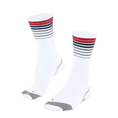 Afbeelding van FALKE Uniseks volwassene Wielrensokken BC Impulse Reflect U So functioneel materiaal anti blaar 1 paar, Wit White 2008, 37 38