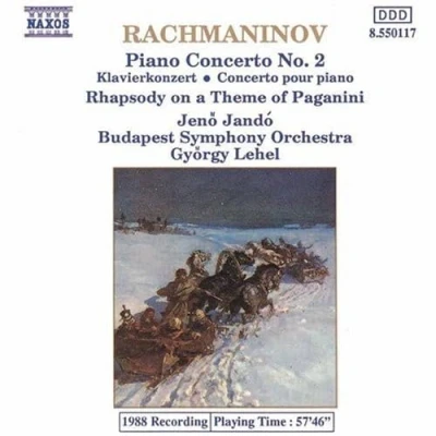 Afbeelding van Rachmaninov: Piano Concerto No. 2, Paganini Rhapsody / Jando
