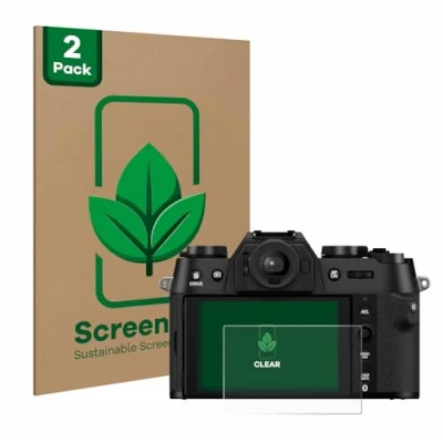 Afbeelding van ScreenLeaf Screenprotector voor Fujifilm X T50 Duurzame schermbescherming Folie Beschermfolie transparant (2 Stuks)
