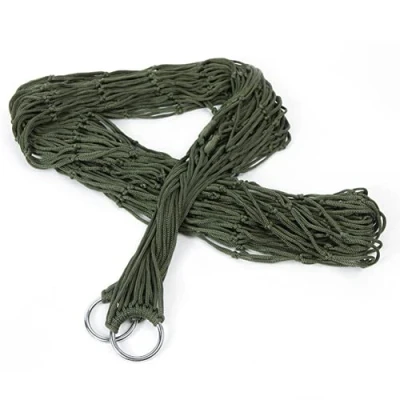 Afbeelding van Alomejor Hangmat Opknoping Mesh Sterke Dikke Nylon Touw Swingende Seat Reizen Swing Stoel