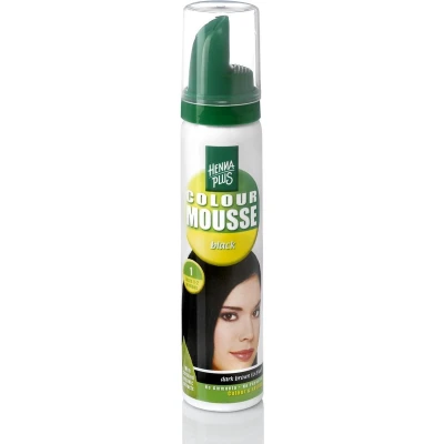 Afbeelding van Hennaplus Colour Mousse Black 1 75 Ml