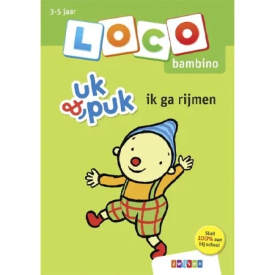 Afbeelding van Loco Uk &amp; Puk ik ga rijmen (bambino)