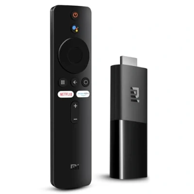Afbeelding van Xiaomi Mi TV Stick 2K, HD streaming mediaspeler met Bluetooth afstandsbediening, Chromecast geïntegreerd, Compatibele Assistent Vocal Google, Dolby Multichannel en DST, Smart Home bediening