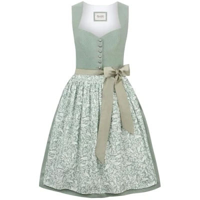 Afbeelding van Heimatgwand Dirndl Rhianna Salie, groen (salie), 46
