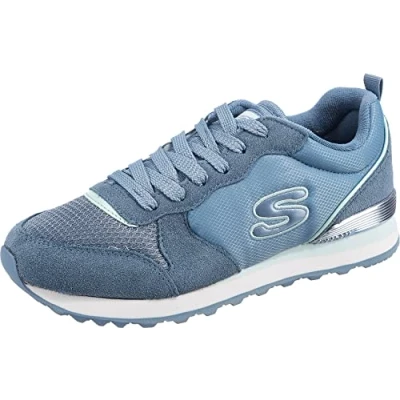 Afbeelding van Skechers Originals 85 Step N Fly dames sneakers Blauw Maat: 39