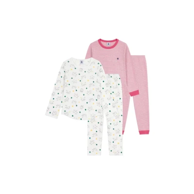 Afbeelding van Petit Bateau Horses 2 PACK Pyjama multicoloured voor kinderen, Maat: 128, Multi coloured