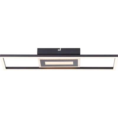 Afbeelding van BRE Light by Brilliant Besson Plafondlamp LED 24W 3000K Zwart