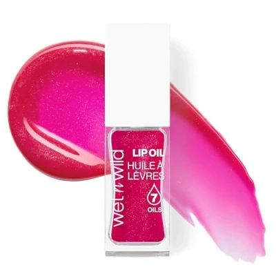 Afbeelding van Wet n Wild Getinte Lippolie, Voedende &amp; Niet Kleverige Roze Lipgloss Aangedreven door 7 Natuurlijke Oliën, Lichtgewicht Formule voor Spiegelachtige Glanseffect, Kleur Dress Code