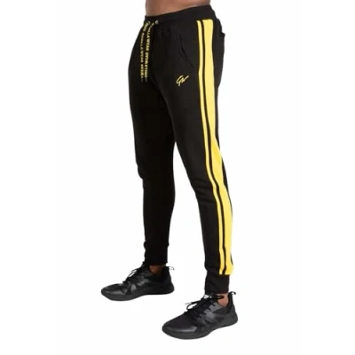 Afbeelding van Gorilla Wear Banks Trainingsbroek, Heren, Maat: XL, Black