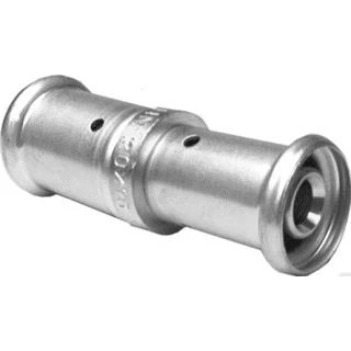Afbeelding van Henco messing perskoppeling recht 26x20