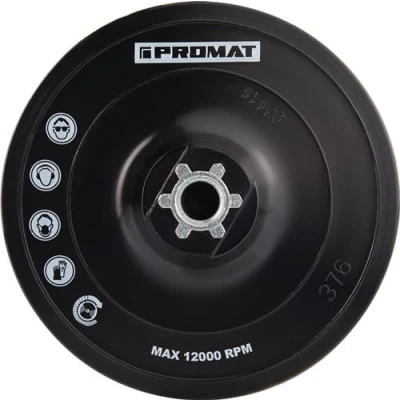 Afbeelding van Promat steunschijf 115mm M14 vastklittend