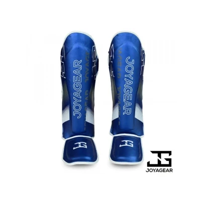 Afbeelding van De Joyagear Evolution Scheenbeschermers Blauw wit s Joya Fight Gear