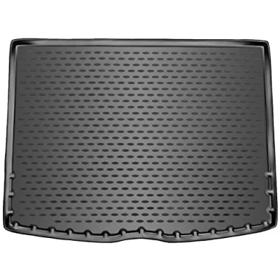 Afbeelding van ELMASLINE 3D rubberen kofferbakmat voor Mercedes B Klasse (W247) 2019 2024 bovenste laadvloer, kofferbakmat, kofferbakafdekking, past niet in plug hybride