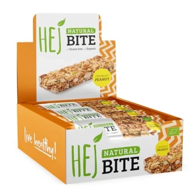 Afbeelding van HEJ Bite Organic (12x40g) Crunchy Peanut