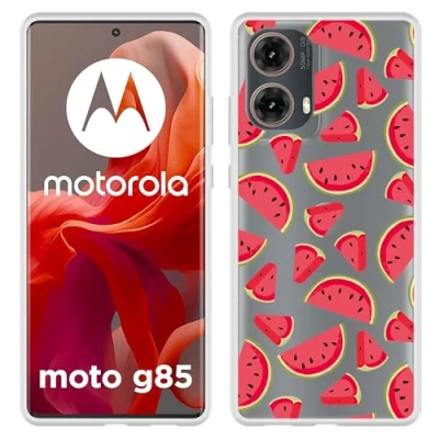 Afbeelding van Cazy Hoesje geschikt voor Motorola Moto G85 Siliconen Watermeloen