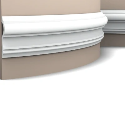 Afbeelding van Orac P8050F wandlijst 200x12x3 cm flexibele decoratieve afwerking voor wanden