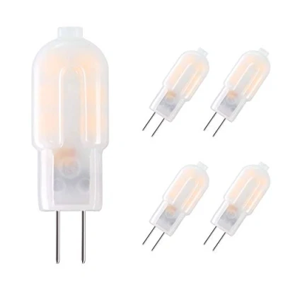 Afbeelding van Vicoon G4 LED lampen, 5 stuks per verpakking] lamp schrobben schaal 12 V AC/DC, 2 W vervangt 20 halogeenlampen/warmwit 3000 K/niet dimbaar stralingshoek