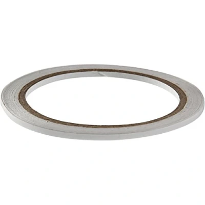 Afbeelding van Creotime dubbelzijdig klevend tape 10 m x 3 mm zilvergrijs