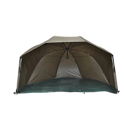 Afbeelding van MK Angelsport Extra grote Brolly 1,52 m x 2,47 1,45 (l b h), snel op te bouwen, waterdichte tent, 10.000 mm waterkolom, 1 man