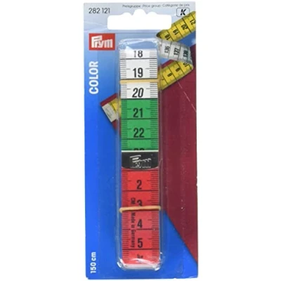 Afbeelding van Prym 282121 Centimeter lint Gekleurd 150cm, Meerkleurig, 150 cm
