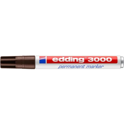 Afbeelding van Viltstift edding 3000 rond 1.5 3mm donkerbruin