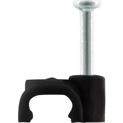 Afbeelding van Kabelclip Q link 6 mm (20 stuks, Plat, Zwart)