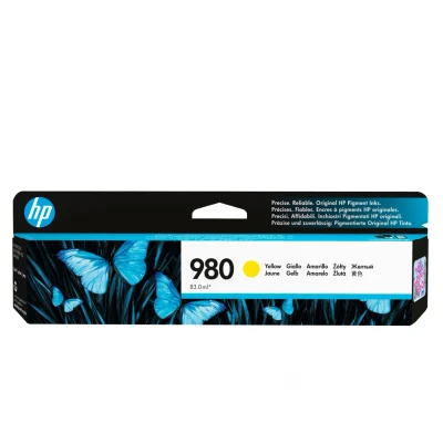 Afbeelding van HP 980 (D8J09A) Inktcartridge Geel