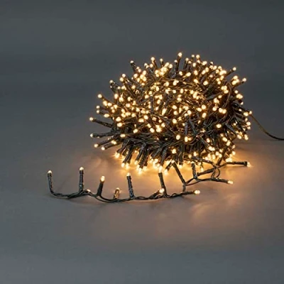 Afbeelding van Decoratieve Verlichting Koord 120 LED&#039;s Warm Wit 9.00 m Licht Nedis