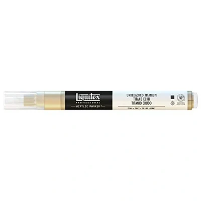 Afbeelding van Liquitex Acryl Paint Marker Unbleached Titanium 4620/434