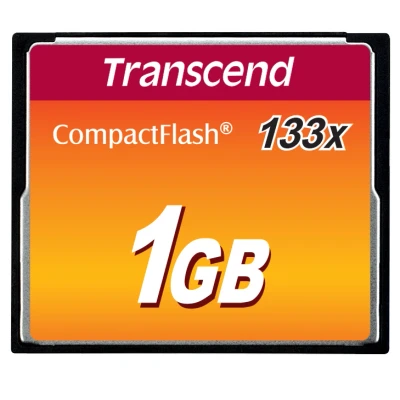 Afbeelding van Transcend Compact Flash 1GB 133x