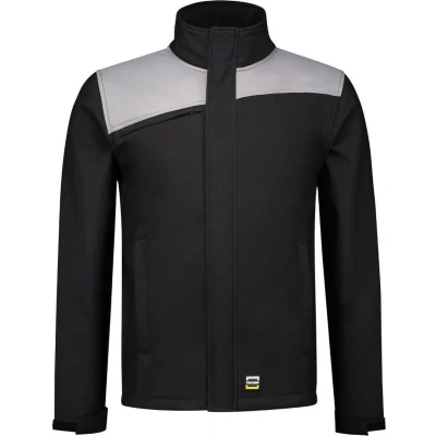 Afbeelding van Tricorp Softshell Jas Naden Zwart/Grijs Maat 3XL