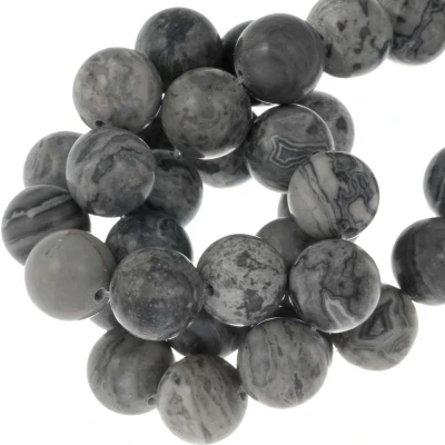 Afbeelding van Picasso Jaspis Kralen (8 mm) 45 Stuks