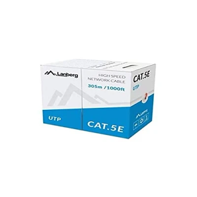 Afbeelding van Kabel Ethernet LAN Lanberg LCU5 10CC 0305 R Rood 305 m
