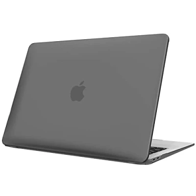Afbeelding van Fintie Hoes Compatibel met MacBook Air 13 A2337 M1/A2179/A1932 (2018 2020 Laat los), Hoogwaardige Beschermhoes Snap Case 13&quot; Retina Display Touch ID, Grijs