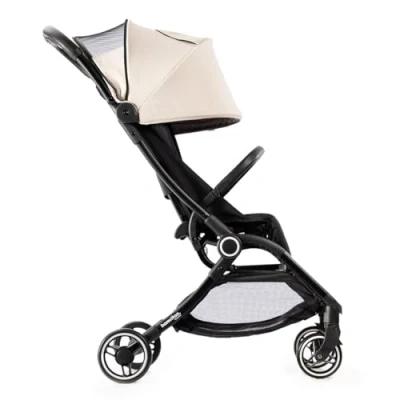 Afbeelding van Hamilton by Yoop S2 Lichtgewicht Buggy MagicFold™ Technologie Tot 22 kg Kinderwagen inclusief Reisband en Bekerhouder Compact, Verstelbaar, Opvouwbaar Inklapbaar Plooibuggy Baby Kaki