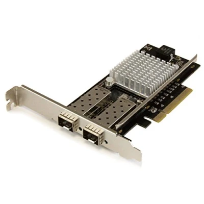 Afbeelding van StarTech.com 2 poorts 10G glasvezel netwerkkaart met open SFP+ PCIe, Intel 82599 chipset