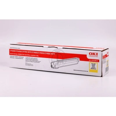 Afbeelding van OKI 42918913 Toner Geel