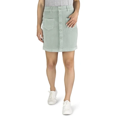 Afbeelding van DENIMFY Dames Rok DFAlina regular fit Groen XL Volwassenen