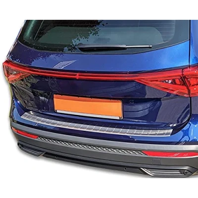 Afbeelding van Bumperbescherming roestvrij staal mat compatibel met Seat Tarraco Type KN vanaf bouwjaar 2018 premium kwaliteit van RECAMBO