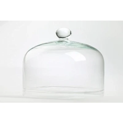 Afbeelding van Edwanex Display Glazen Cake Cupcake Dome Cover Cloche Diameter 29,5 cm