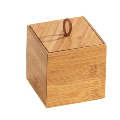 Afbeelding van Wenko Organizer in bambù a 3 Scomparti, Serie Terra, Marrone, Maße (B x H T): 9 cm