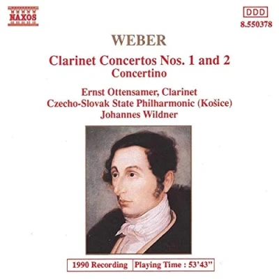 Afbeelding van Ernst Ottensamer Clarinet Concertos (CD)
