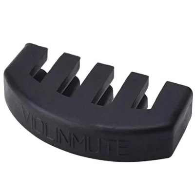 Afbeelding van Viool Demper voor 4/4 3/4 en 1/2 Rubber Mute Silencer