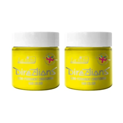 Afbeelding van La Riche Directions Semipermanente haarverf, 100 ml, in een doos met 2 stuks (Bright Daffodil)