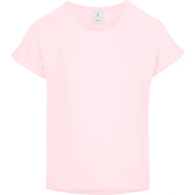 Afbeelding van Merry Style Meisjes T shirts Sport Crop Gym Yoga Hardlopen Lichtroze 128 MS MS10 468 BL