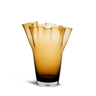 Afbeelding van Sagaform Viva vaas groot 24,5 cm Amber