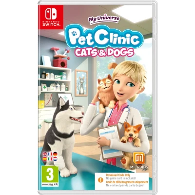 Afbeelding van My Universe: Pet Clinic Cats + Dogs Switch (Code in a Box)