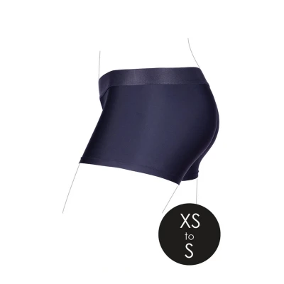 Afbeelding van Ouch! Strap on Boxer met vibrerende bullet maat XS/S zwart