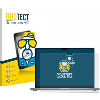 Afbeelding van BROTECT Screenprotector voor Apple MacBook Pro 16&quot; 2021 Folie Beschermfolie matte